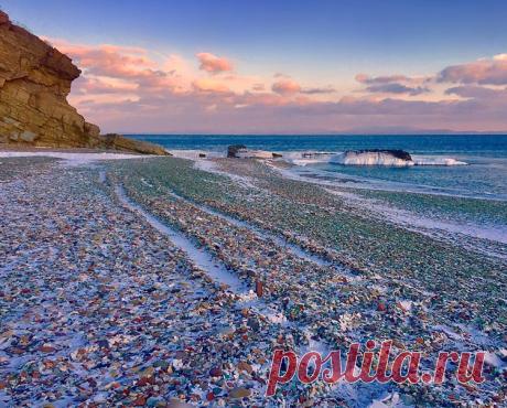 «Драгоценные» камни на месте городской свалки