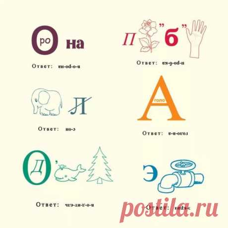 Ребусы для детей Очень полезное занятие для детей и взрослых!







