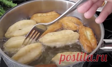 Воздушная выпечка как готовят в Турции. За 3 минуты надувается как подушка, пока жарится