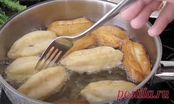 Воздушная выпечка как готовят в Турции. За 3 минуты надувается как подушка, пока жарится