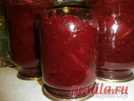 Загатовка для борща с томатной пастой