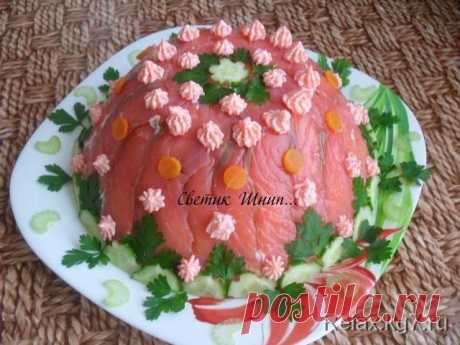 Невероятно вкусный салат из красной рыбы &quot;Изумительный&quot;
