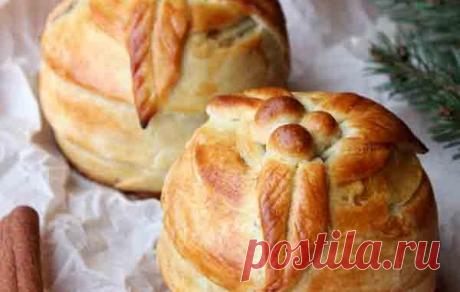 Яблоки в тесте - Кулинарные рецепты 