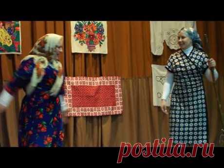 Сценка "Дефицит мужчин" в исполнении коллектива Столбунского сельсовета - YouTube