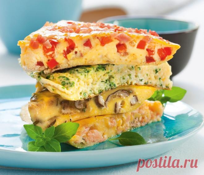 Омлет «Волшебный» и Омлет «Летний».