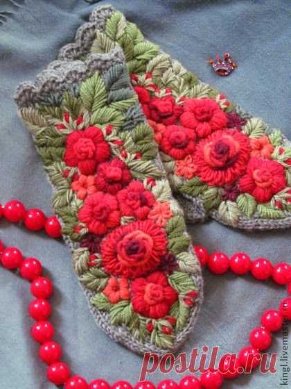 Irish crochet &: Объемная вышивка ЕЛЕНЫ КОРОЛЬ