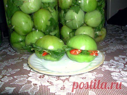 Помидоры соленые по-кубански