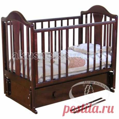 Детская кроватка Можга (Красная Звезда) Карина С-555 (маятник продольный) купить Цена:18020 руб