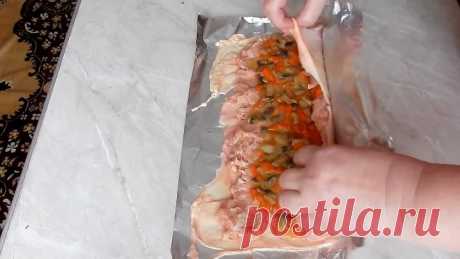 Домашняя колбаса с грибной начинкой - вкусно, просто, недорого