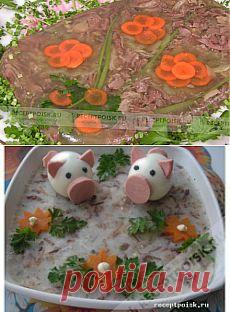 Холодец из бычьих хвостов, кулинарный рецепт с фотографиями