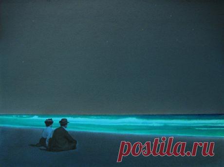 Devin Leonardi - Two Friends on the Shore of Long Island / Удивительное искусство