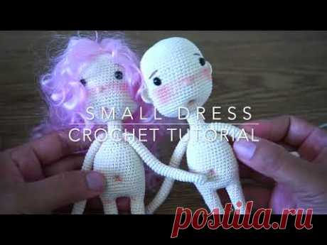 Cute and easy crochet small dress