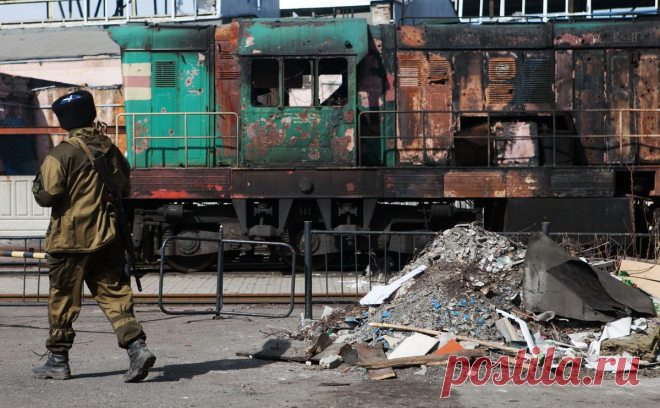 ВСУ обстреляли железнодорожное депо в Мелитополе. Пострадавших в результате обстрела нет, на месте работают экстренные службы