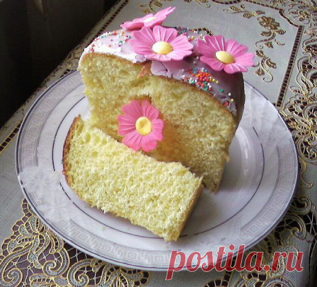 Персональный сайт - Кулич из венского теста
