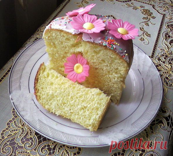 Персональный сайт - Кулич из венского теста