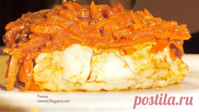 Рыба под маринадом. Рецепт из прошлого.