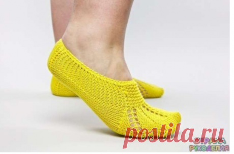 Тапочки от ETSY - Носки,тапочки - Вязание спицами - Рукоделие