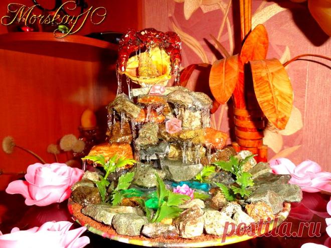 Водопад из придорожных камней! МК | Страна Мастеров