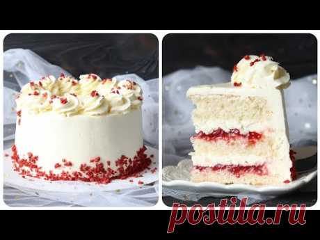КЛУБНИКА СО СЛИВКАМИ🍓 ТОРТ КОТОРЫЙ ТАЕТ ВО РТУ🍓  Strawberry cream cake recipe