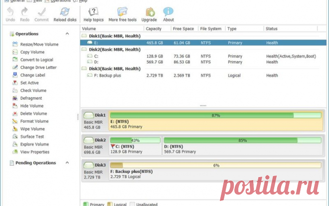 Бесплатные аналоги AOMEI Partition Assistant - 8 похожих программ и сервисов для замены