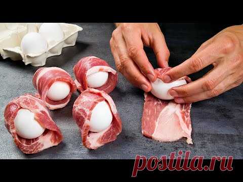 НЕ МОГ не выложить!!! ТРЮК с Яйцами! Так готовят на ночном рынке в Тайланде!!!