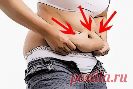 Как убрать фартук на животе (обвисший живот)?