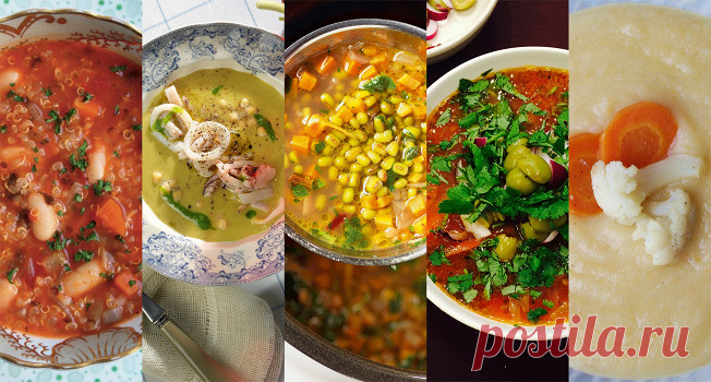 10 рецептов вкусных постных супов – «Еда»