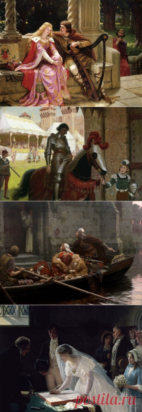 Художник Эдмунд Блэр Лейтон (Edmund Blair Leighton). Картины