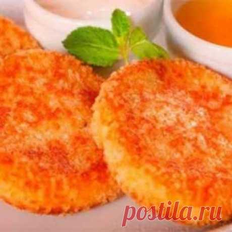 Сырники с яблоком и морковью