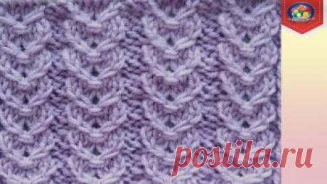 Легкий и красивейший узор спицами Легкий и красивейший узор спицами который под силу начинающим. Узор универсальный и подойдет для вязания шапок, снудов, свитеров и т.д. Лучше смотрится из то...