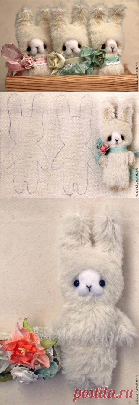 Братцы-кролики. Авторская игрушка в стиле Примитив своими руками - Ярмарка Мастеров - ручная работа, handmade