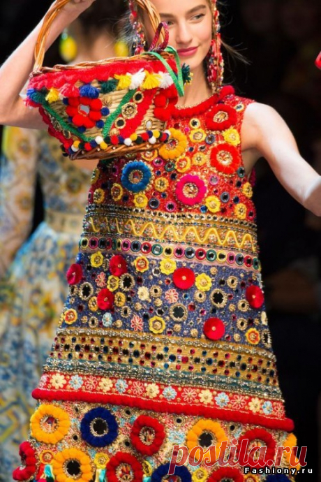 DOLCE &amp; GABBANA весна — лето 2016 — красота в деталях