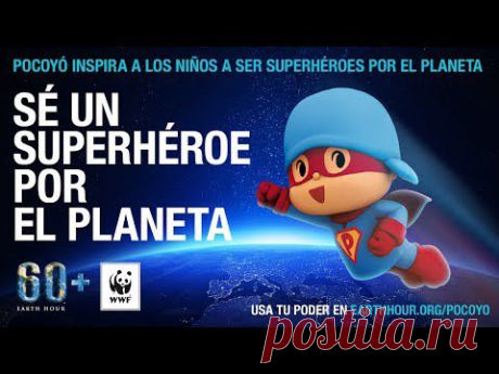 Pocoyó se transforma en  Super Pocoyó para apoyar la &quot;Hora del Planeta&quot;