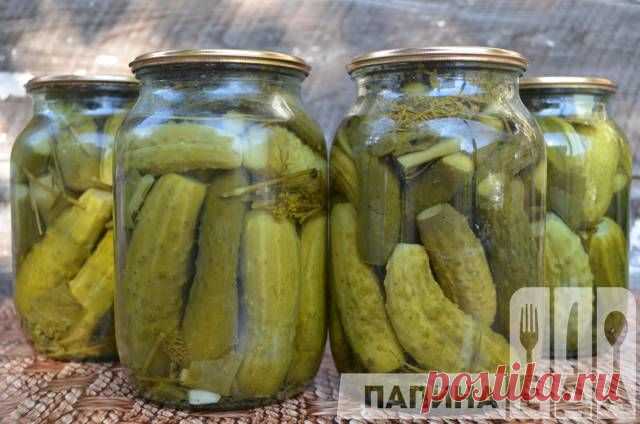 Маринованные огурцы - рецепт на зиму