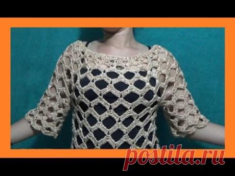 Blusa Calada Para Toda Ocasión a Crochet