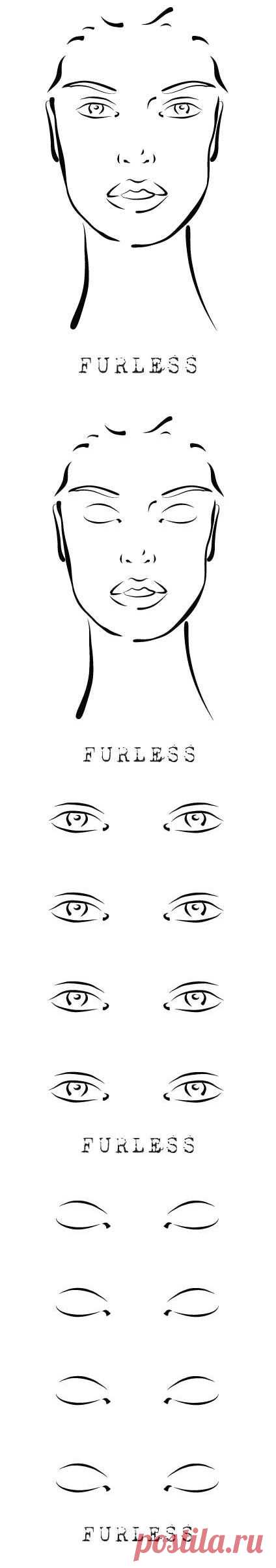 FREE FACE DESIGN MAKEUP TEMPLATES - Furless