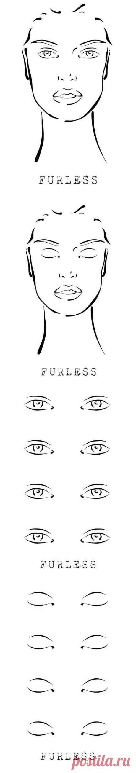FREE FACE DESIGN MAKEUP TEMPLATES - Furless