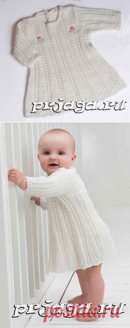 Платье для малышки спицами
вязание спицами