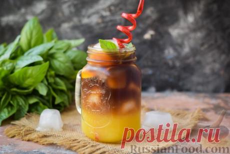 Рецепт: Апельсиновый эспрессо-тоник на RussianFood.com