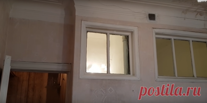 Удивительное преображение двухкомнатной сталинки 1940 года с необычной планировкой... Фото до и после...