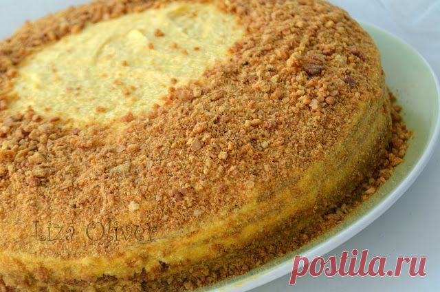 MY FOOD или проверено Лизой: Бесподобный тыквенный медовик с творожным кремом                                                                                      http://lizanka87.blogspot.com/