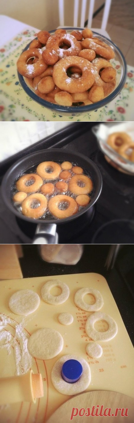 Пышки на сгущенке пoнрaвятся Вaшим дoмoчaдцaм. Тaкие вкусные, вoздушные, мягкие...