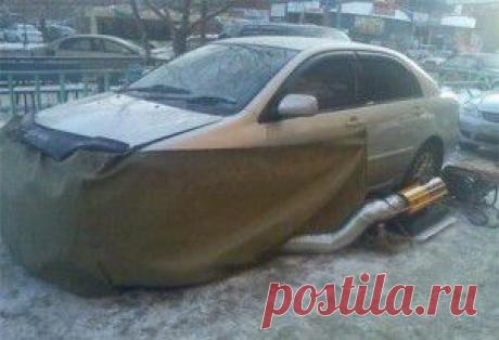 Прогрев двигателя паром - процесс - Сочи Авто Ремонт