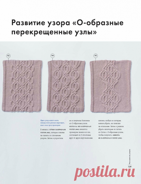 Альбом"Энциклопедия узоров. Косы, жгуты, араны. Вязание на спицах"