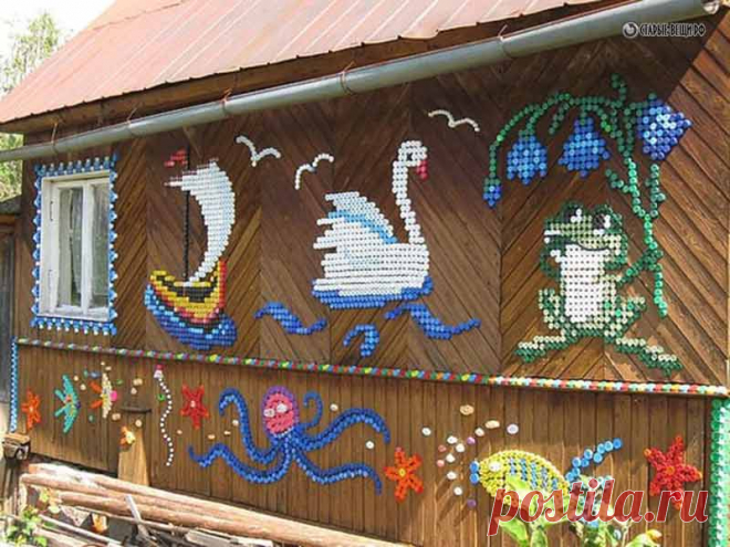 Поделки из крышек от пластиковых бутылок своими