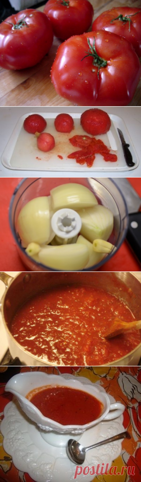 Томатный соус / Соусы универсальные / TVCook: пошаговые рецепты с фото