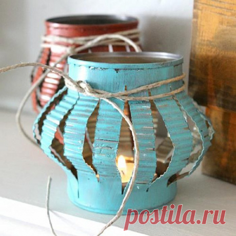 Невероятные садовые фонарики своими руками / Я - суперпупер