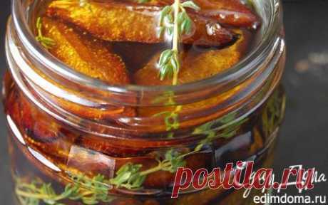 Вяленые сливы с тимьяном и розмарином