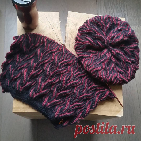 Вязание шапочек в технике бриош - Klubok - Modnoe Vyazanie.ru.com