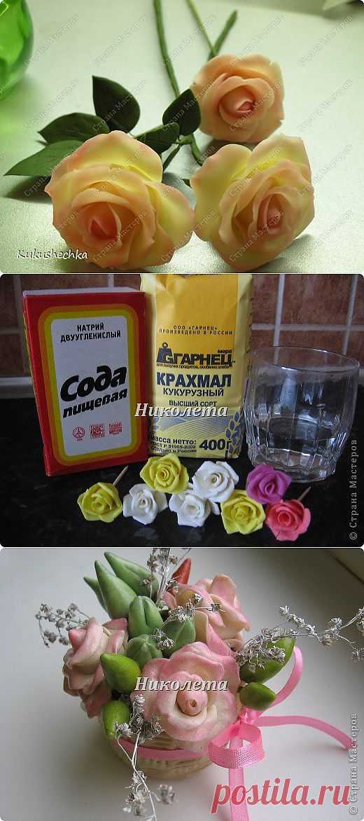 Самый простой рецепт холодного фарфора (без клея!).
